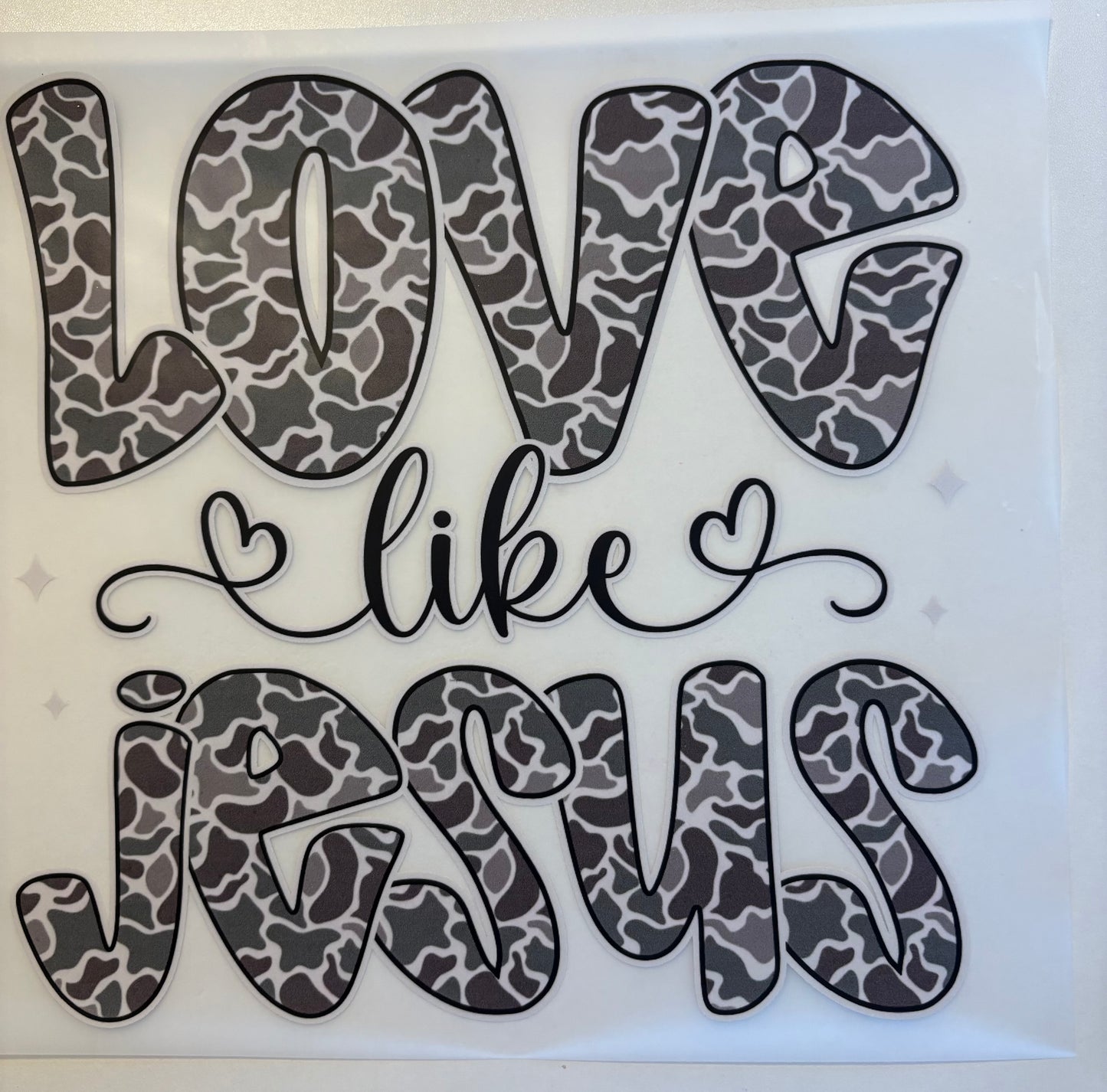 Love like Jesus (camo)