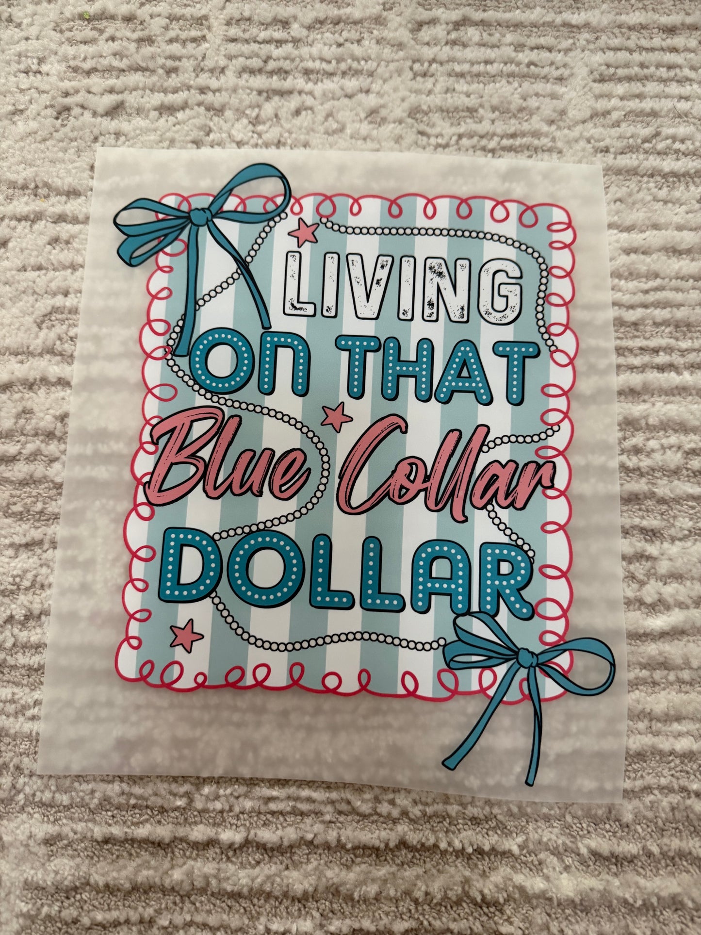 Living on that blue collar dollar