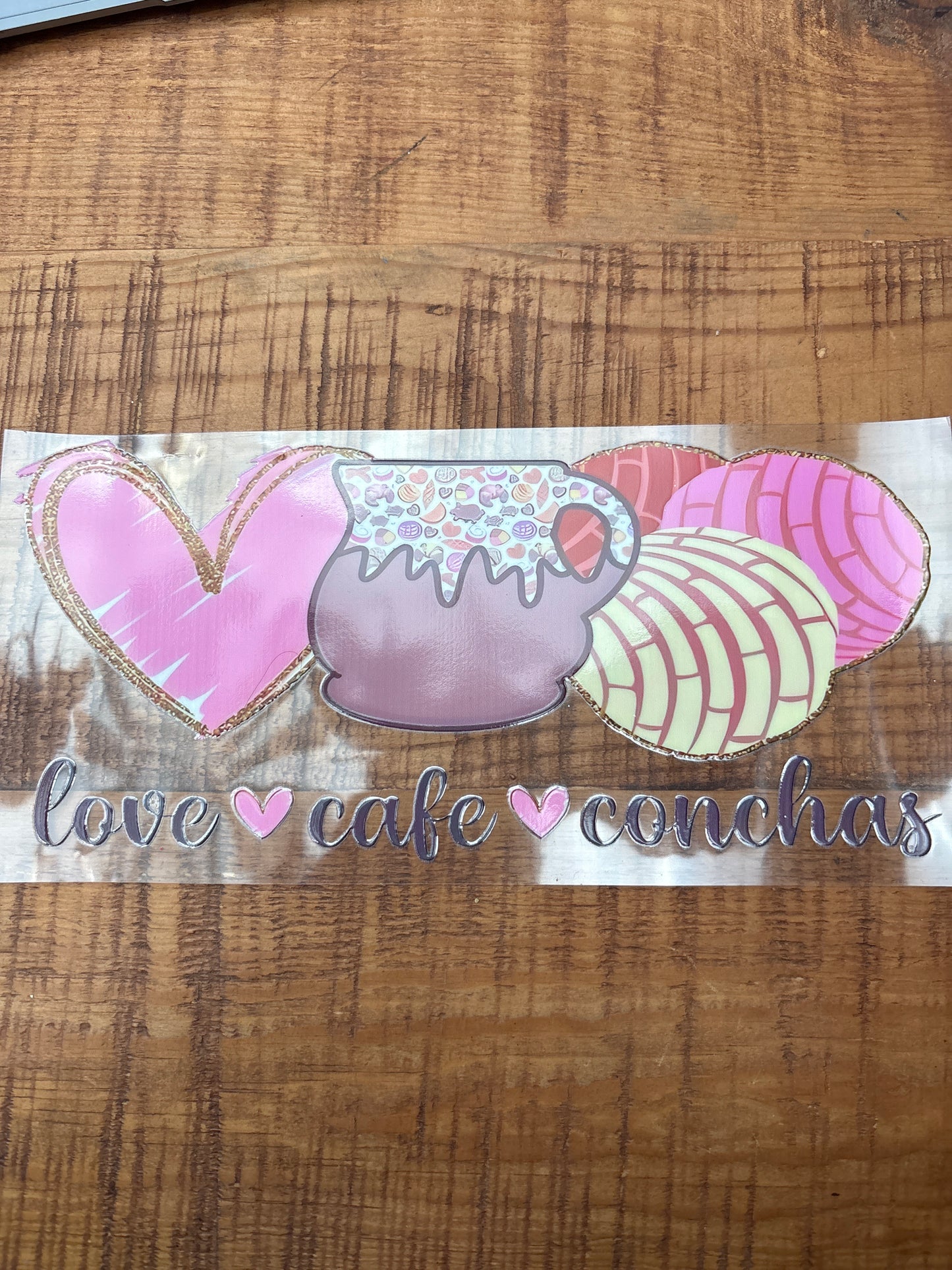 Love cafe conchas