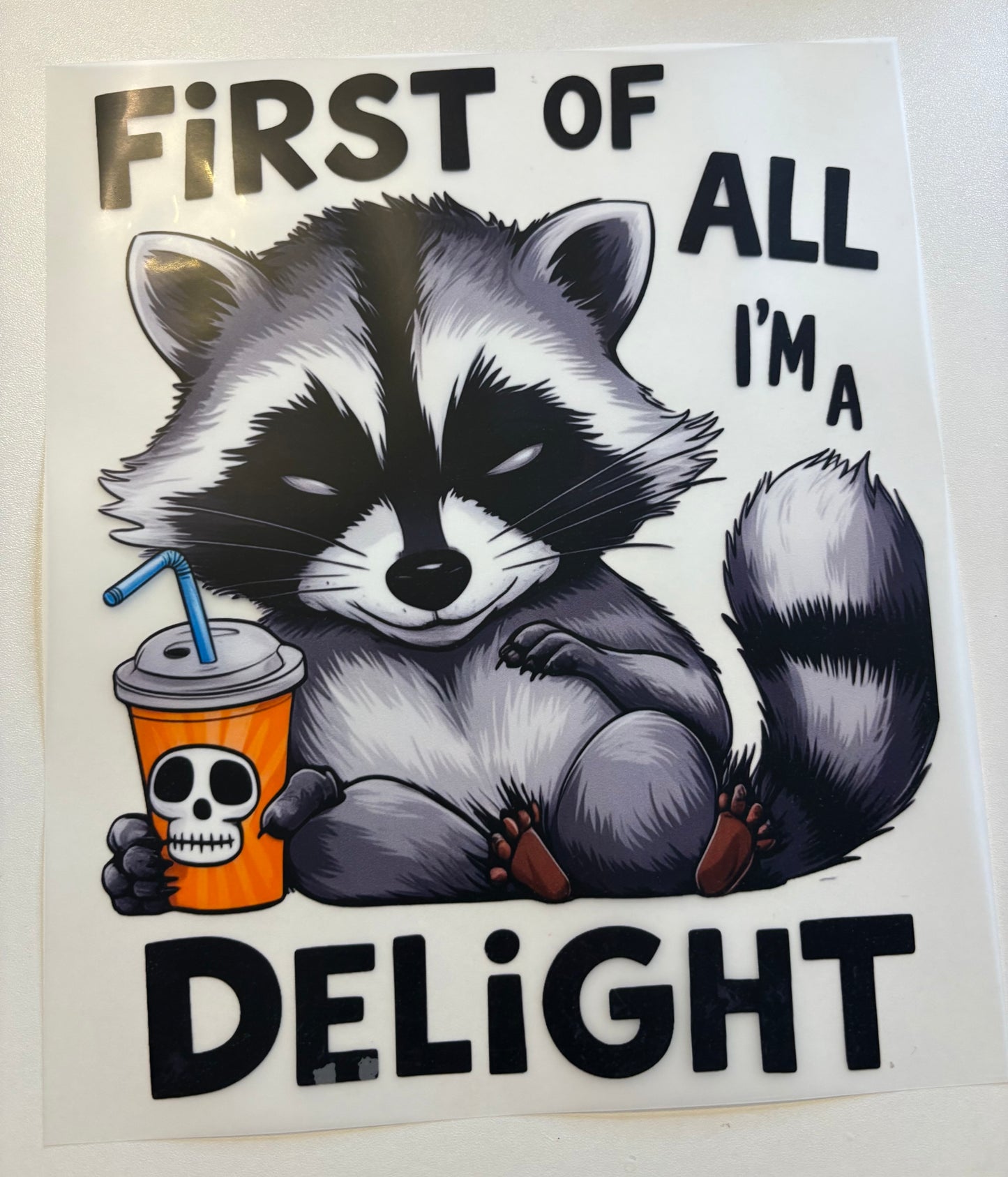 First of all I’m a delight