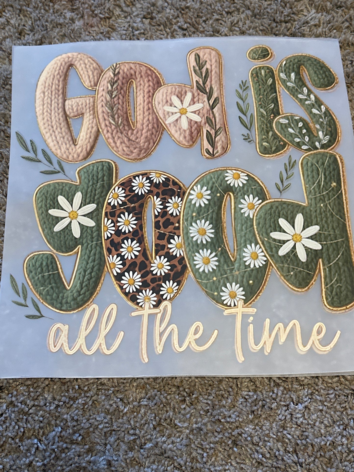 God is good all the time