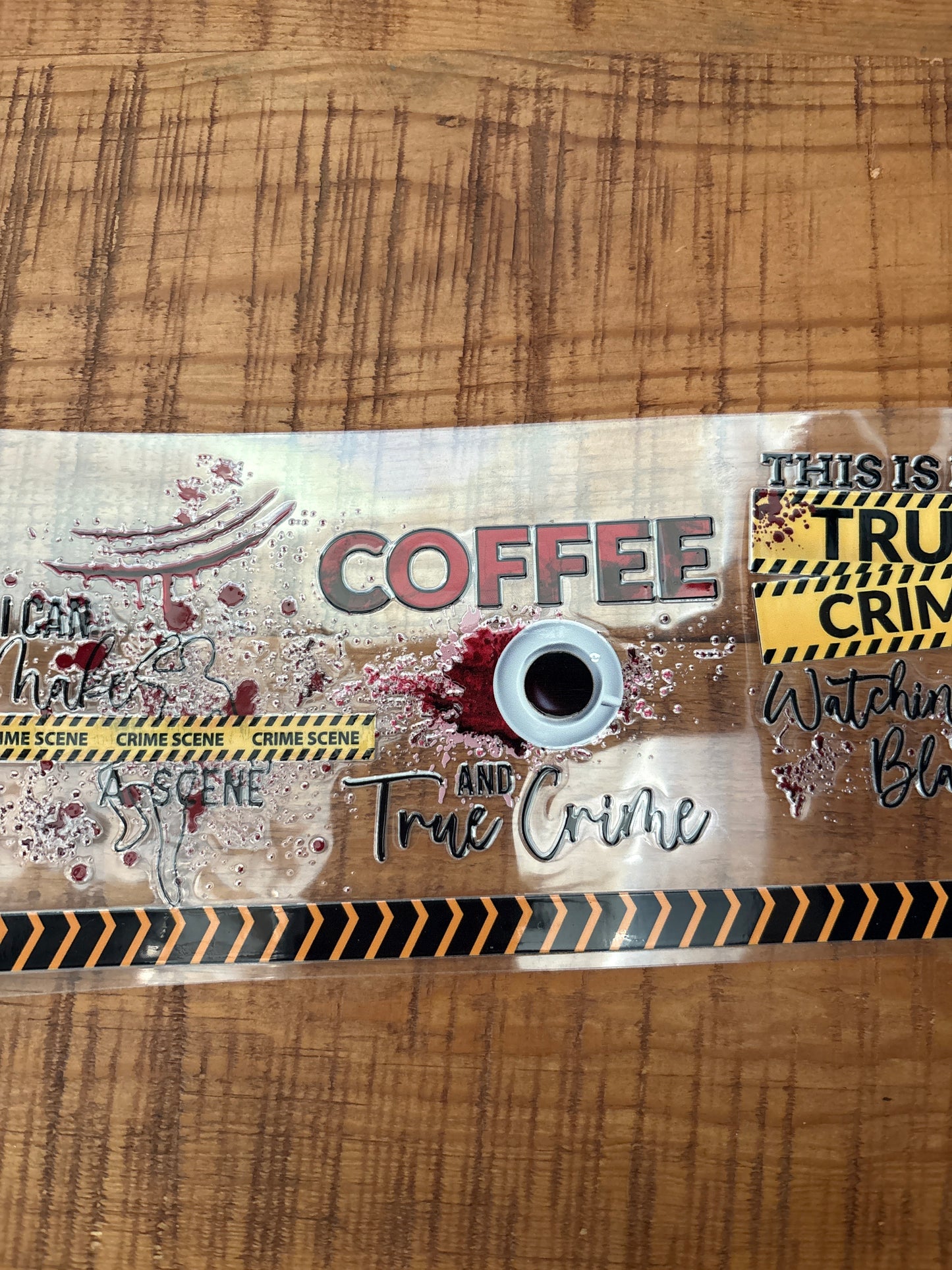 Coffee and true crime