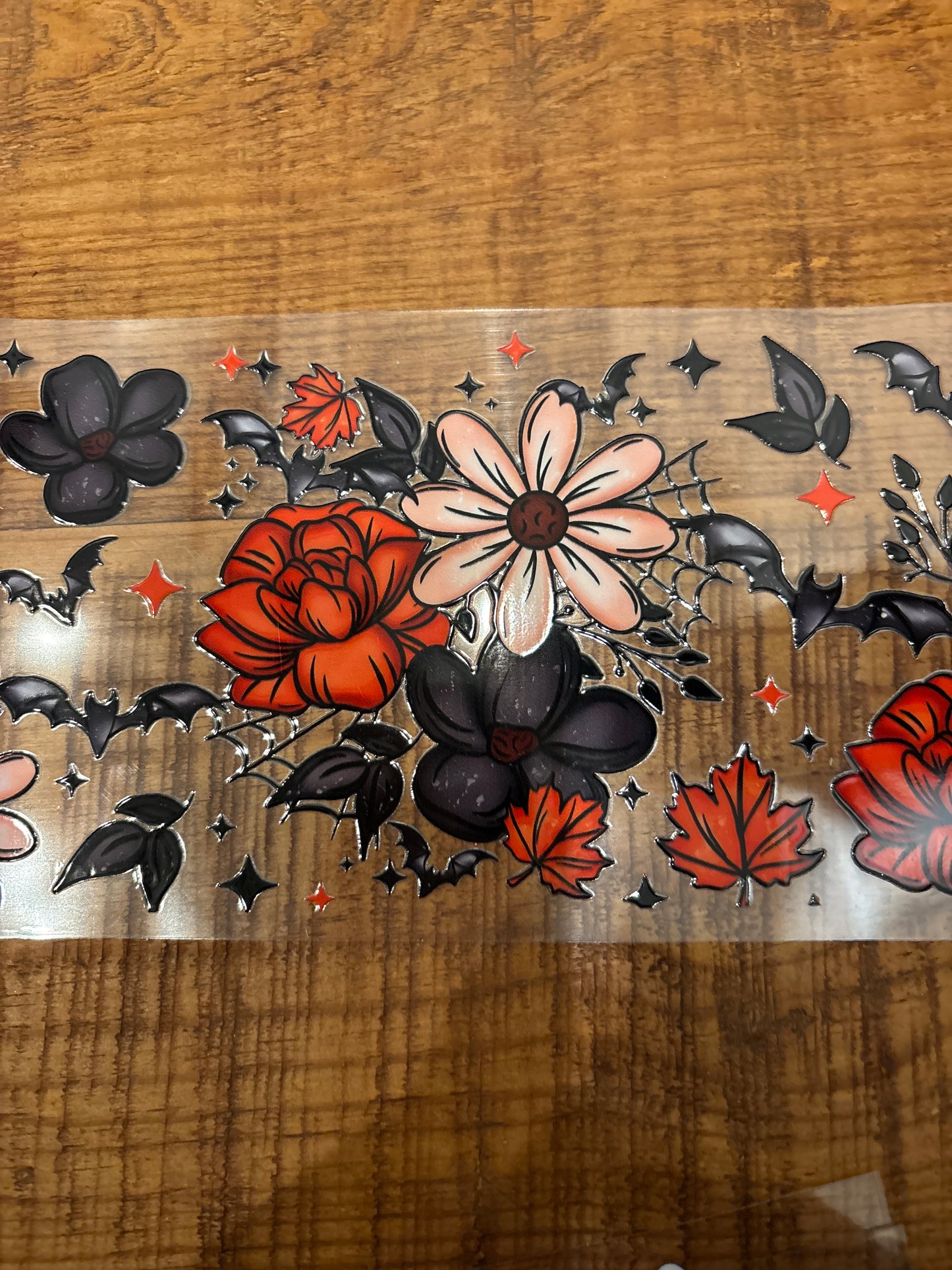 Flowers with bats