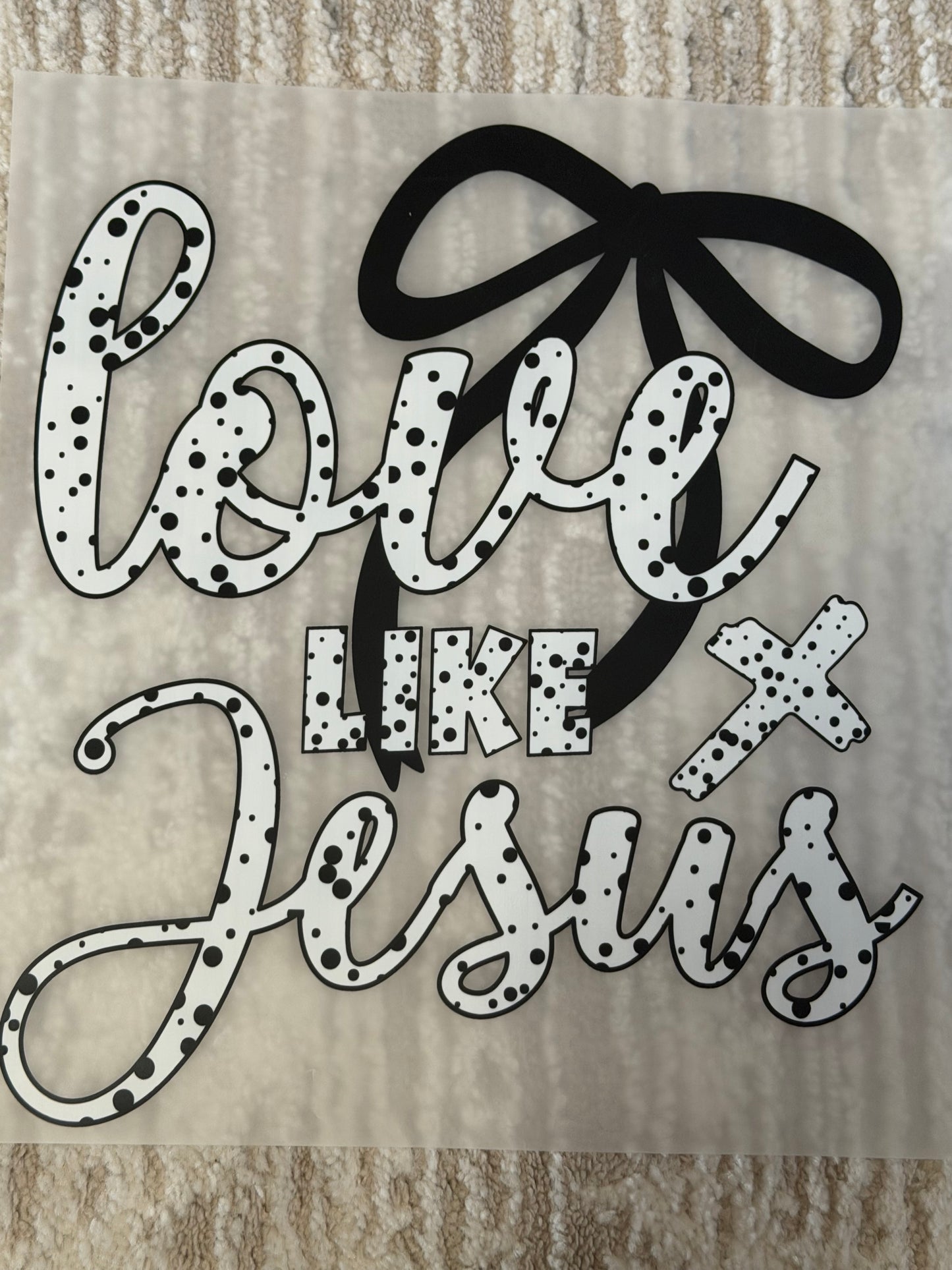 Love like Jesus