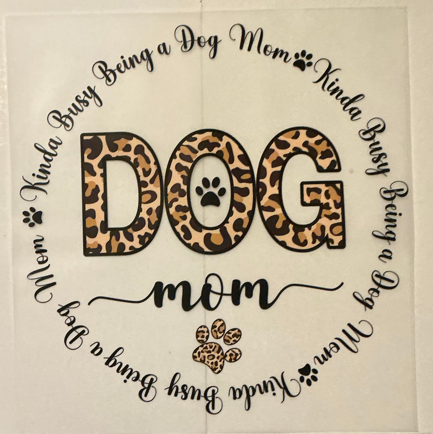 Kinda busy being a dog mom