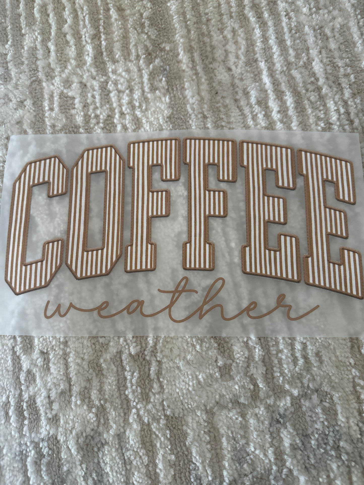Coffee weather