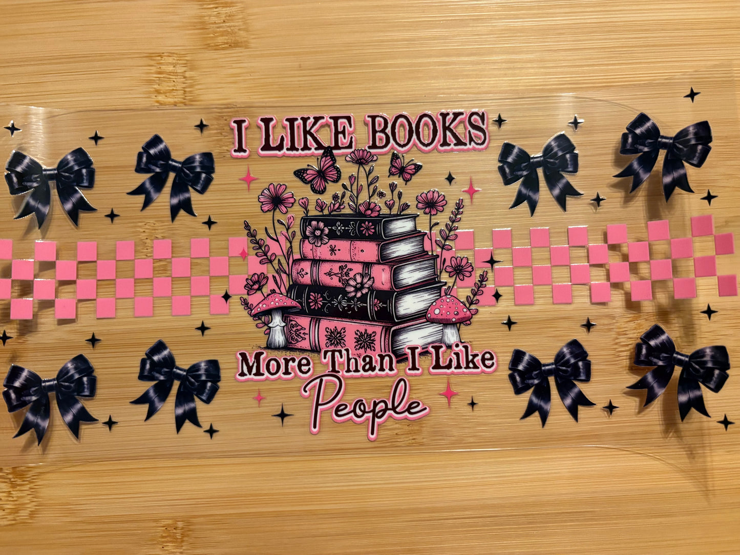 I like books more than I like people 