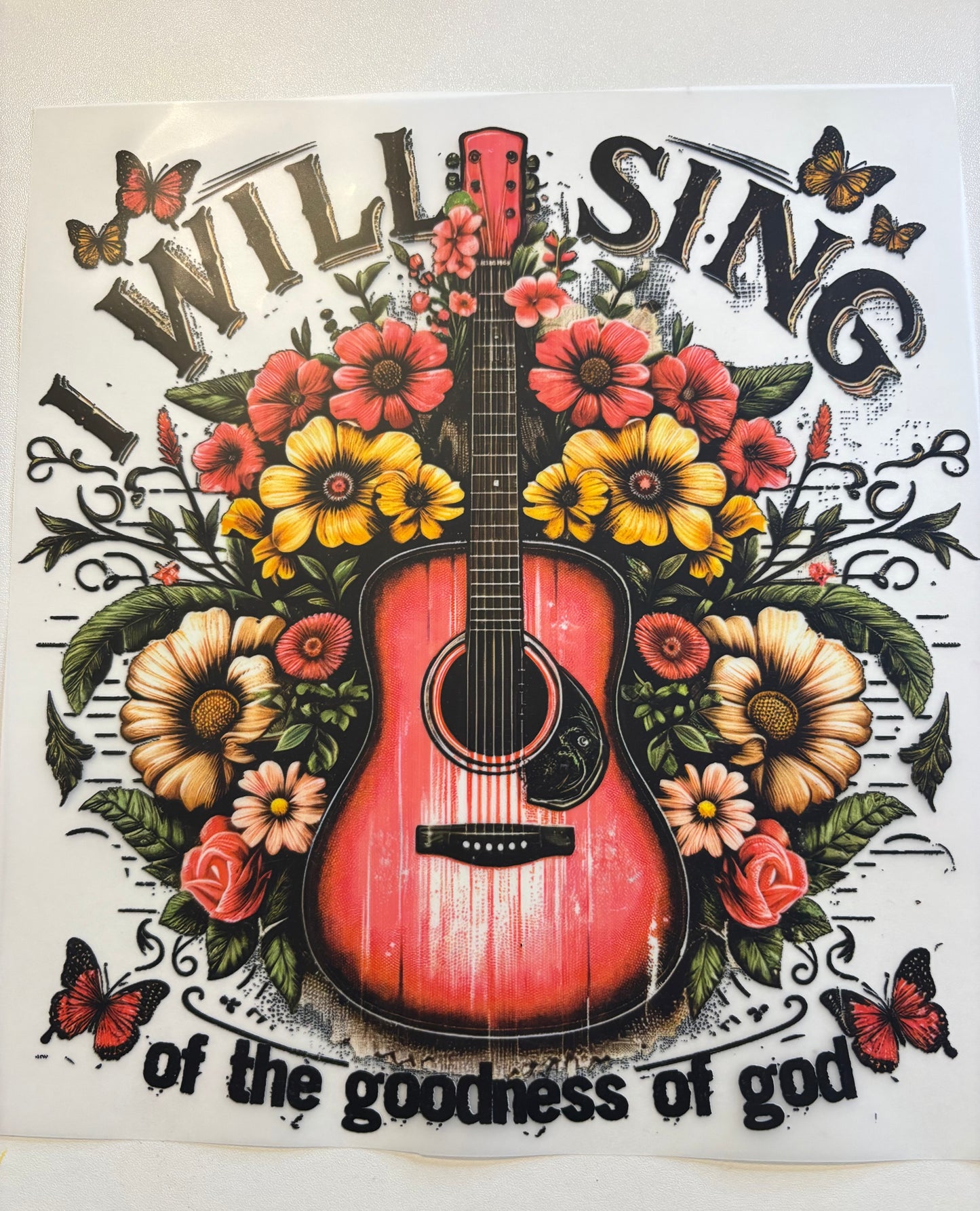 I will sing