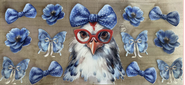Blue Bow Chicken