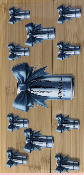 Blue Monster with Bows