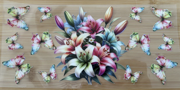 Butterflies & Flowers 6