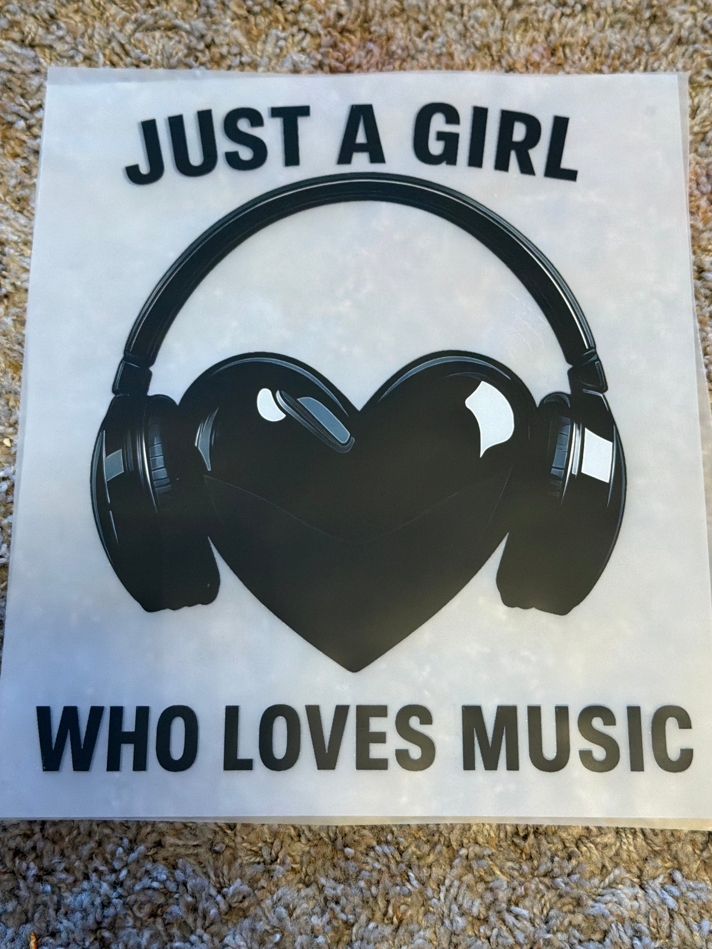 Just a girl who loves music 
