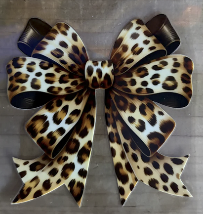 Large Cheetah Bow