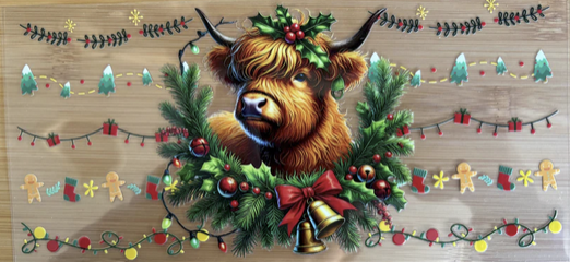 Christmas Cow 2
