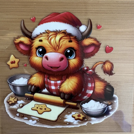 Christmas Cow 3
