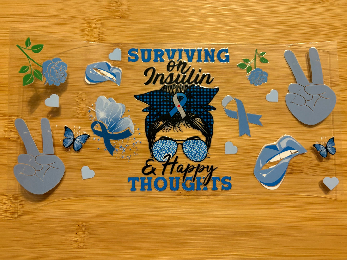 Surviving on insulin and happy thoughts 