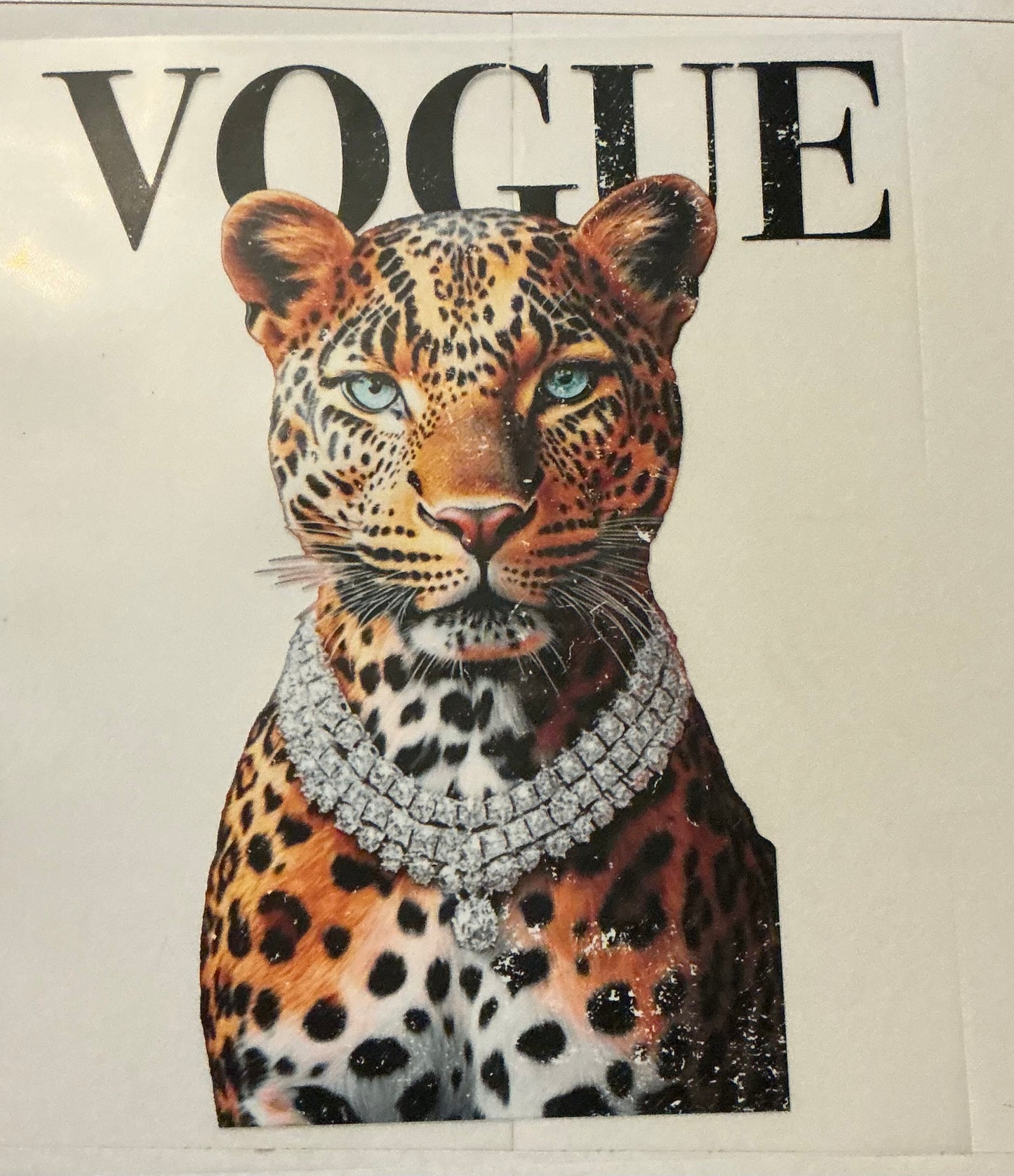 Vogue diamond cheetah