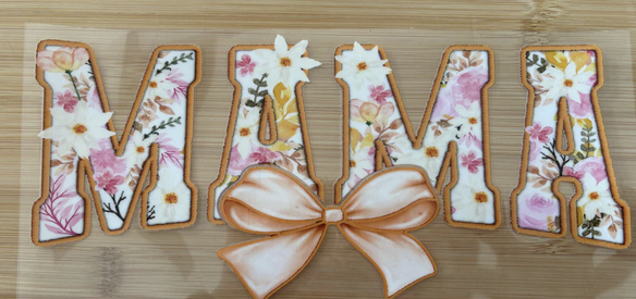 Floral Mama with Bow