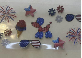 Fourth of July Balloon Dog