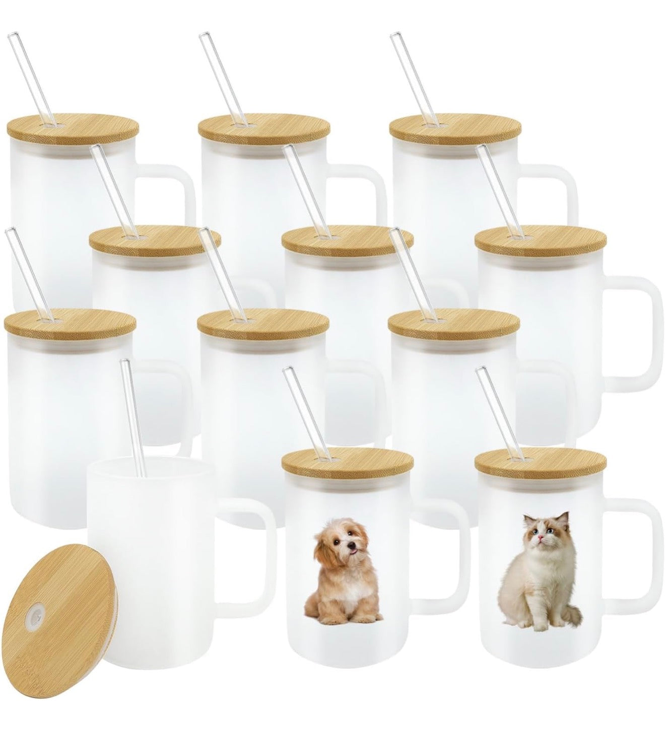 16oz Frosted Mugs