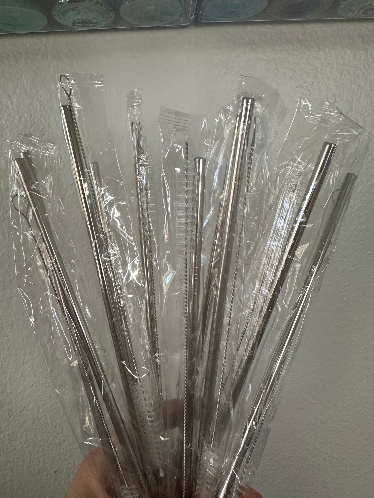 Metal Straws with brush