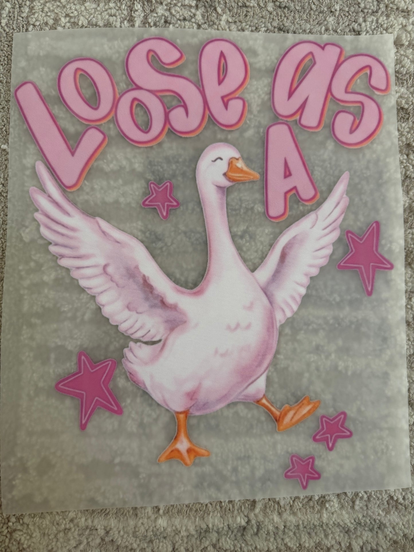 Loose as a goose