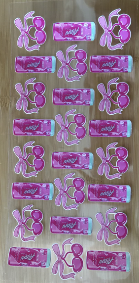 Pink Alani With Cherries and Bows