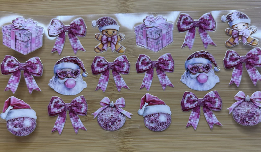 Pink Bubblegum Santa