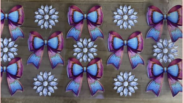 Pink & Blue Bows