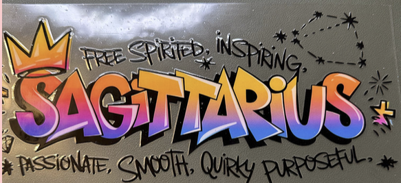 Sagittarius 4 Graffiti