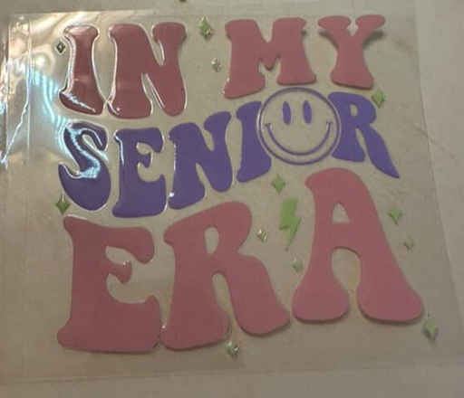 in my senior era