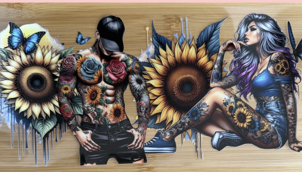 girl and boy with tattoos