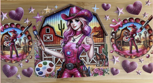 pink cowgirl
