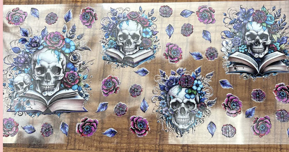 Skulls and books