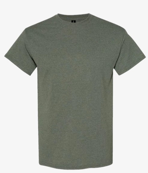 Heathered Military Green