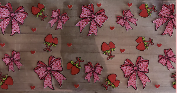 Strawberry Bows