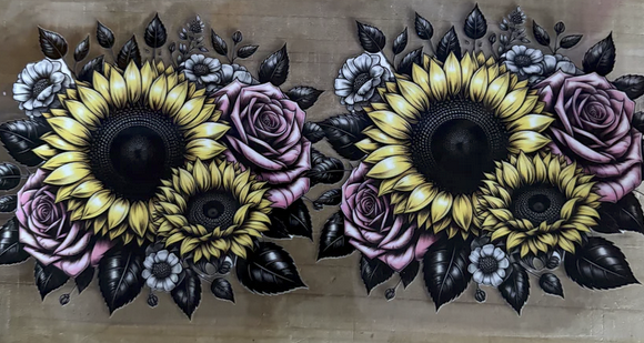 Sunflowers & Roses