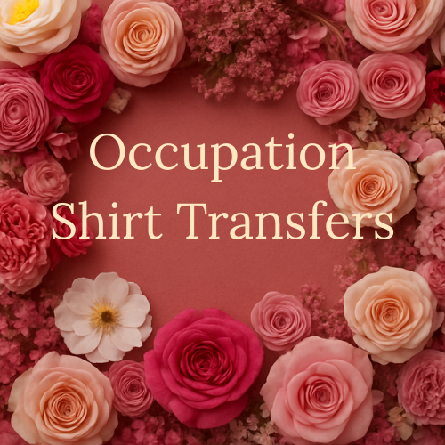Occupations Shirt Transfers
