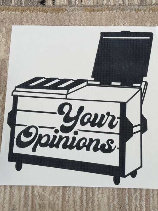Your opinions