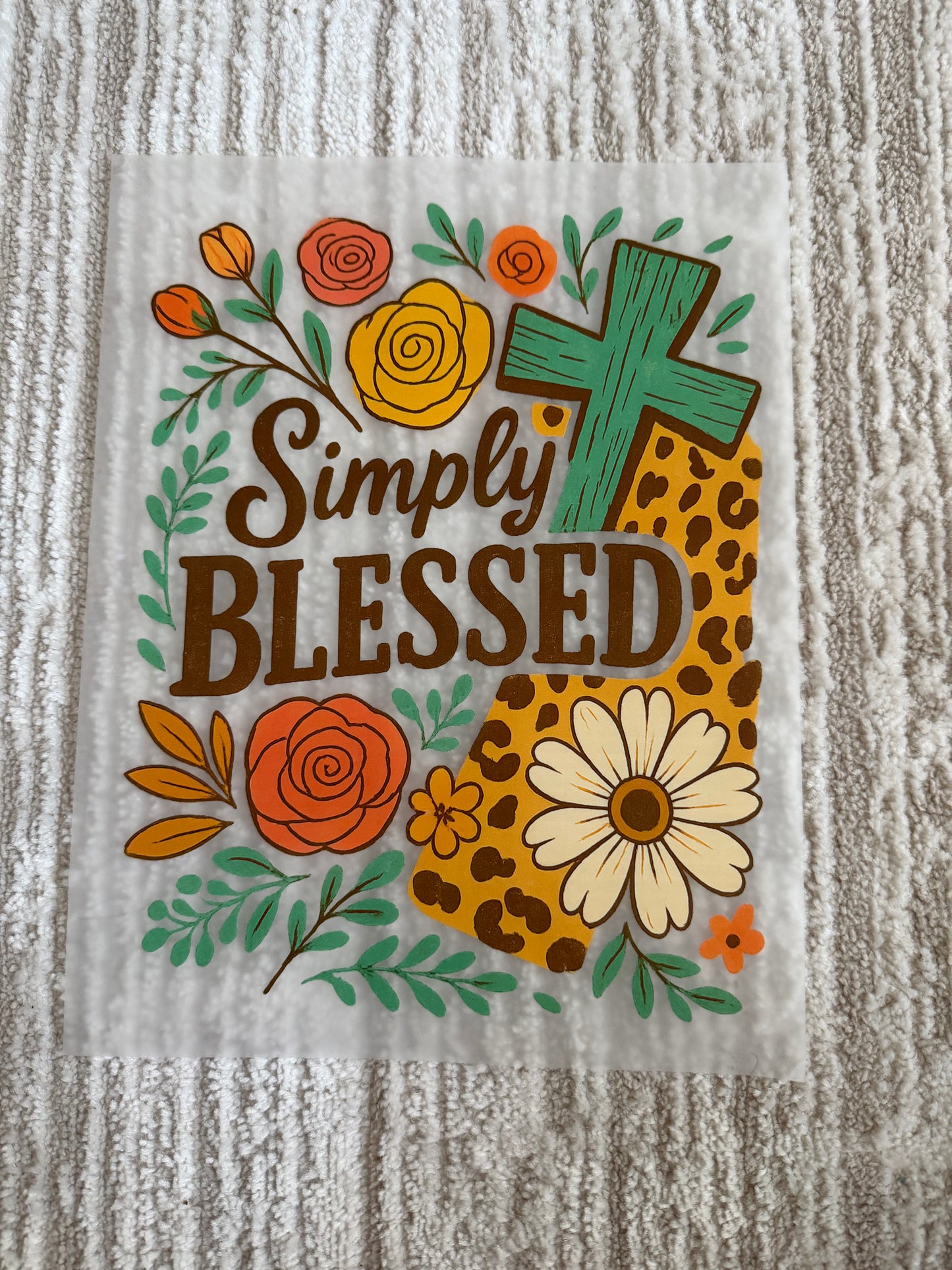 Simply blessed