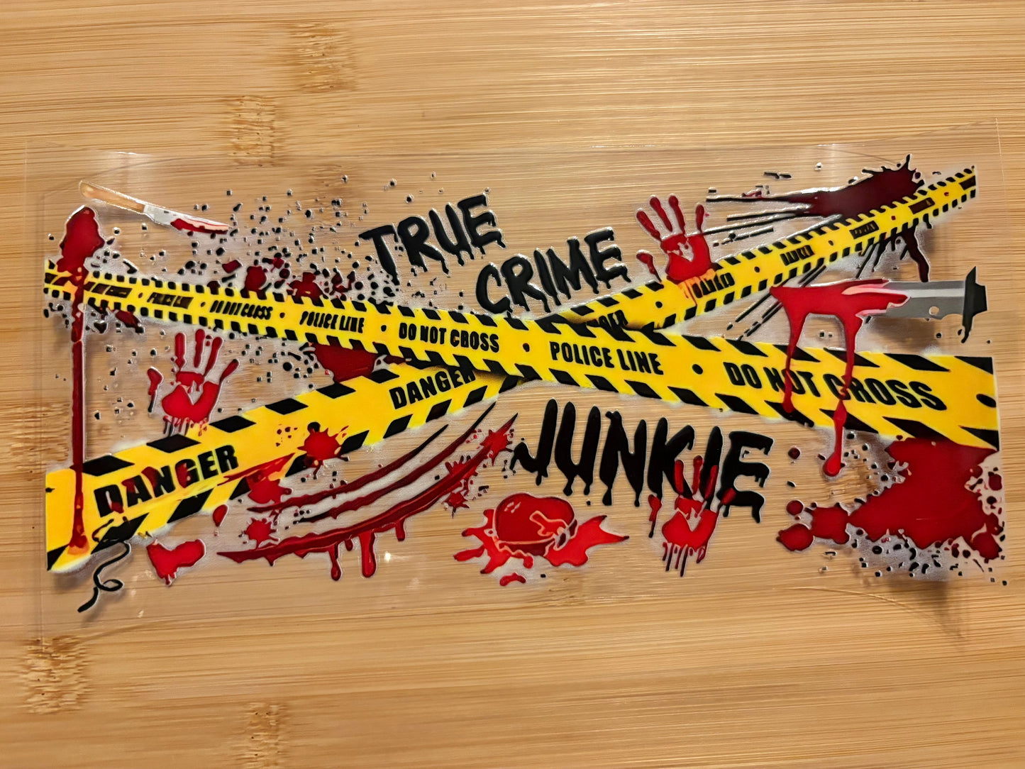 True crime junkie ￼