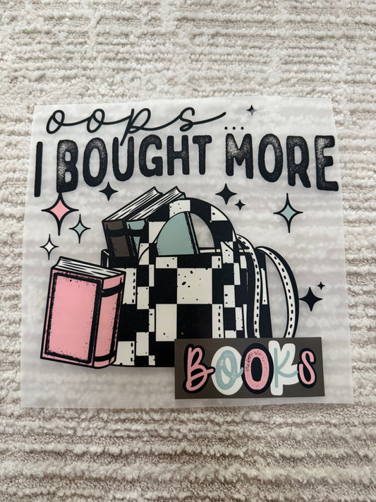 Oops I bought more books