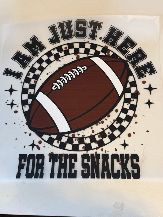 I am just here for the snacks