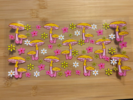 Mushrooms and flowers ￼