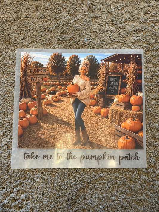 take me to the pumpkin patch