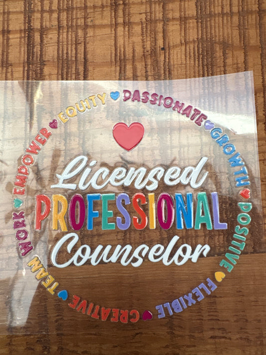Licensed professional counselor