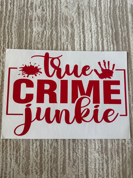 True crime junkie