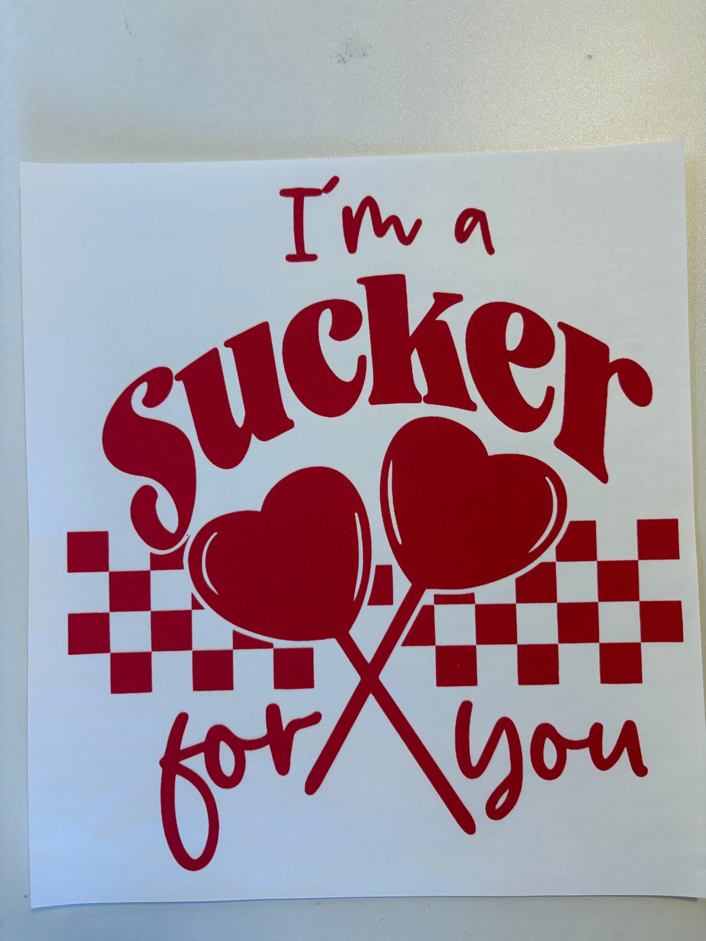 I’m a sucker for you