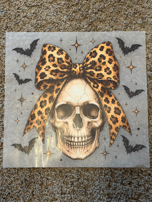 Skull with Bow