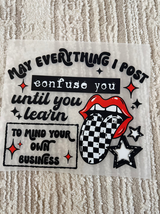 Mind your own business